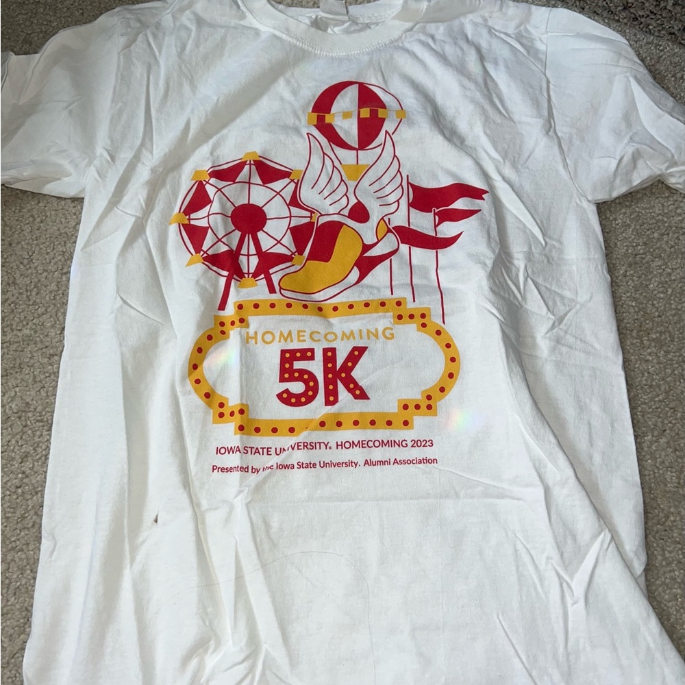 White Homecoming 5K Kids T-Shirt
